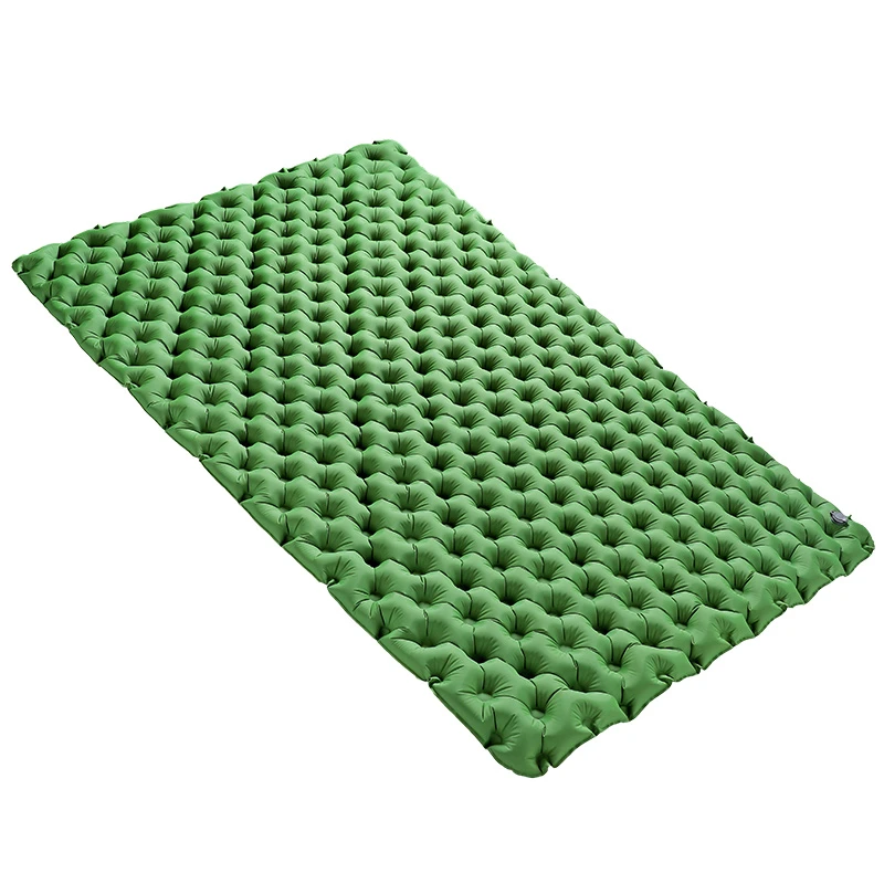 Customized Outdoor Camping Portable Ultralight Double Inflatable Camping Mat Air Mattress Sleeping Pad