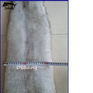 DB005 Excellent Quality Cheap Fox Fur Skins Natural white fox fur in animal fur