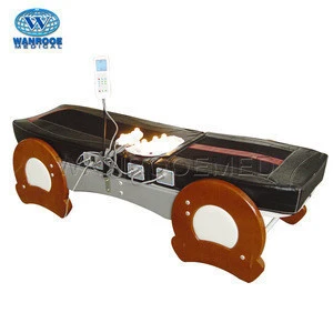 DB100 Natural Jade Automatic Therapeutic Chiropractic Vibrating Infrared Massage Table Bed