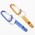 Import DE-3 Carabiner outdoor pendant camping aluminum alloy life-saving quick-hang plus whistle from China