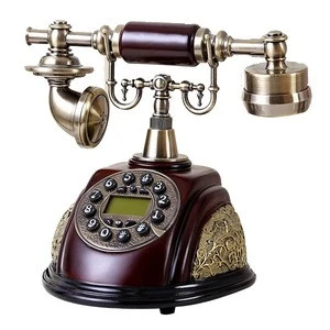 Decorative Antique Vintage Living Room Landline Phone With Sim Card