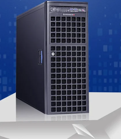 Buy Deep Learning Training Server Computer 4u Server Case Rack Mount ...