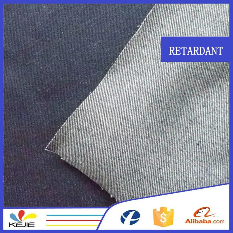 Denim Fabric Fire-Resistant Fabric EN11612 100% Cotton