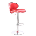Designed PU Cover Bar Stool Swivel Kitchen Stool