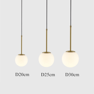 Designer Chandelier Nordic Glass Ball Pendant Lamp Modern Lighting