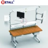 Detall Anti Static Electric Woodworking Bench with ESD Table Top