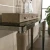 Import DG Custom made luxury gold stainless steel console table modern marble console from China
