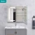Import Dheem Waterproof wall mounted sliding shaving toilet bathroom vanity mirror jewelry cabinet with lights from China
