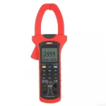Digital Power Clamp Meter 3-Phase Ammeter Frequency Tester