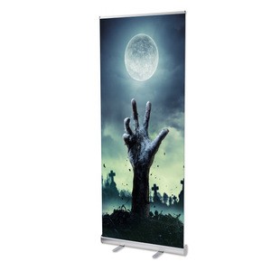 Digital Print Standard Size 80*200 100*200 120*200cm  Rollup Advertising Display Roll Up Banner Stand