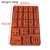 Import Digital Symbol Chocolate Silicone Mold Creative Baking Tool Candy Pudding Dessert Mold Fondant Decorating Silicone Tray from China