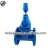 Import DIN F4 DN100 PN16 Epoxy Coating Square Underground Nut Gate Valve Metal faced gate valve with bare shaft 14/DIN F4 prepared for from China