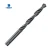Import DIN338 standard  rolled hss4241 Bright&amp;Black straight shank twist drill bit for metal drilling from China