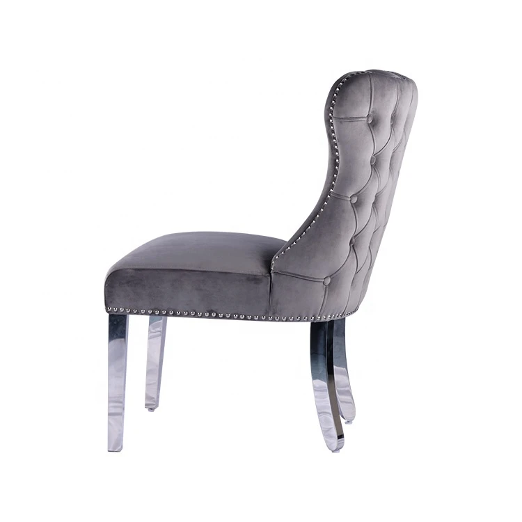 Dingzhi Furniture Chairs Luxury and Modern Style Dining Chair Comfortable Velvet Chair