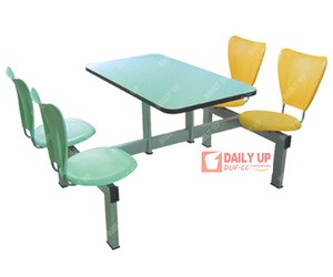 Dining Set Restaurant Chairs And Tables School Canteen Furniture Eating Desk with Chair