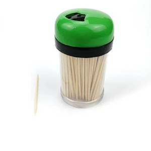disposable barrel toothpick holder bamboo toothpicks in stock
