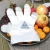 Import Disposable Clear Plastic HDPE Gloves , Polyethylene Waterproof PE latex free glove raw material from China