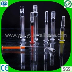 Disposable Glass Prefilled Syringe