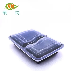 disposable plastic pp food storage containers food take away packaging box