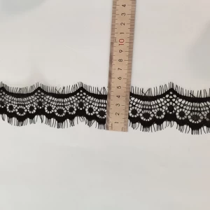 DIY flower eyelashes lace Hollow thin underwear wedding dress decoration lace eyelash  lace trim