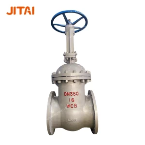 DN350 Double Flanged GOST 33259 Gate Valve with Non Rising Handwheel