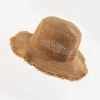 Dongkuan Custom Wholesale 100% Raffia Female Luxury Panama High Grade Straw Hat