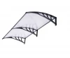 door awning canopy with uv protection for front door and windows