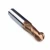 Double Flute Tungsten Carbide Cnc Bull Nose End Mill