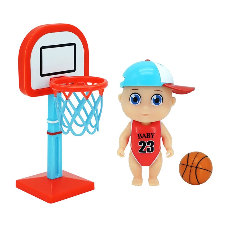 Dream Career Series 6pcs collectible blind box mini basketball player action figure