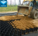 driveway HDPE geocell gravel stabilizer grid geocell