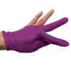 Durable Nylon 3 Fingers Glove for Billiard Pool
