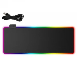 E-sports Games Large Mousepad Thicken 800x300x4mm Rubber LED Glowing Lighting RGB Gaming Mouse Pad