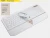 Import E780 keyboard mouse gamer gaming set kit combo 2.4G laser mouse white Keyboard from China