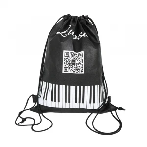 ECO Drawstring Backpack Custom LOGO Advertising Gift Storage Bag Sports Non woven Drawstring bag
