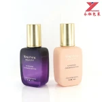Eco-friendly Cosmetic Pump Powdery Bottom Bottles Empty foundation pump bottle