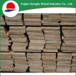 Eco-Friendly Raw Wood Materials Corner Fillet Triangle Wooden Timber
