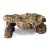 Import Eco-friendly resin hide cave landscape reptile habitat decor shelter for ornament from China