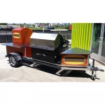 Ecocampor Pizza oven charcoal BBQ grills kitchen/Grill tools/Food trucks mobile food trailers for sale
