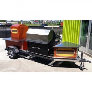 Ecocampor Pizza oven charcoal BBQ grills kitchen/Grill tools/Food trucks mobile food trailers for sale