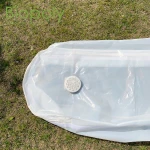 Economy Compostable White PLA Body Bag