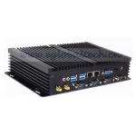 Eglobal Intel Celeron 1007U industrial fanless mini box pc for in-vehicle surveillance Support 1920*1080 HD resolution Win XP