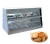 Import Electric Commercial Table top Donut Warmer Heated Showcase/ Bread Warmer Hot Food Bakery Display Showcase from China