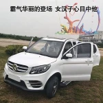 Electric four-wheeled electrical car