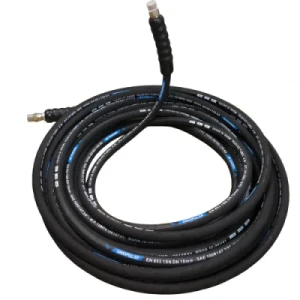 En853 1sn 3/8" DN10 Hydraulic Rubber Hose for Forklift