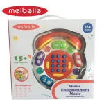 Enlightenment phone set electric musical baby mobile toy