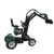 Import EPA engine small mini garden farming wheel backhoe hand operated tractors loader for sale from China