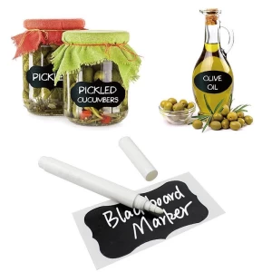 Erasable Blackboard Sticker Craft Kitchen Jars Organizer Labels Vial Sticker Label