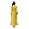 Ethnic Clothing In Muslim Abaya Plain Color Long Sleeve Maxi Dresses Online Wholesale