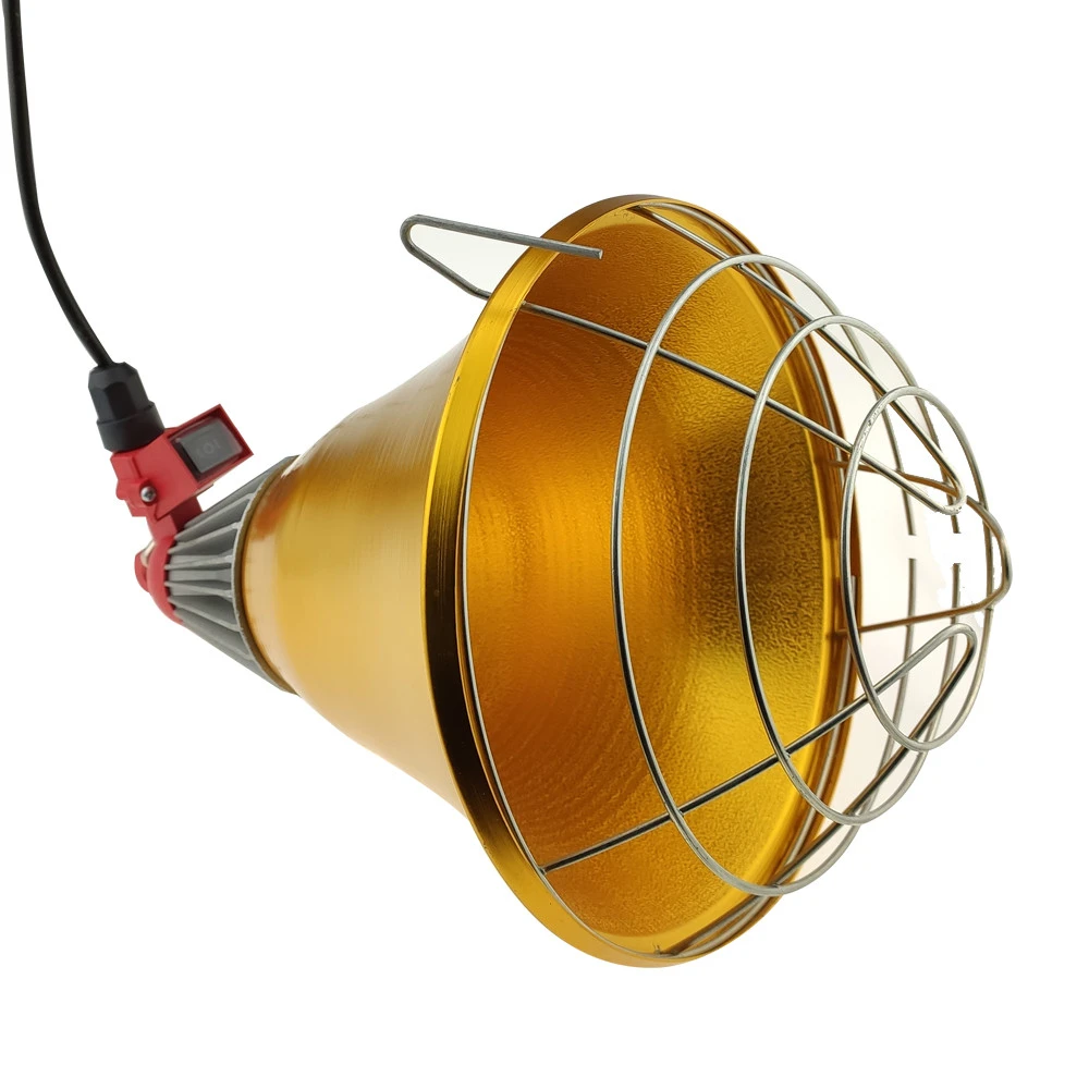 ETL approved animal husbandry PAR38 150W infrared heater lamp with bulb for Canada poultry farming