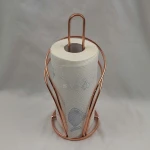 Euro Paper Towel Holder 1 Count Chrome Gold New Design